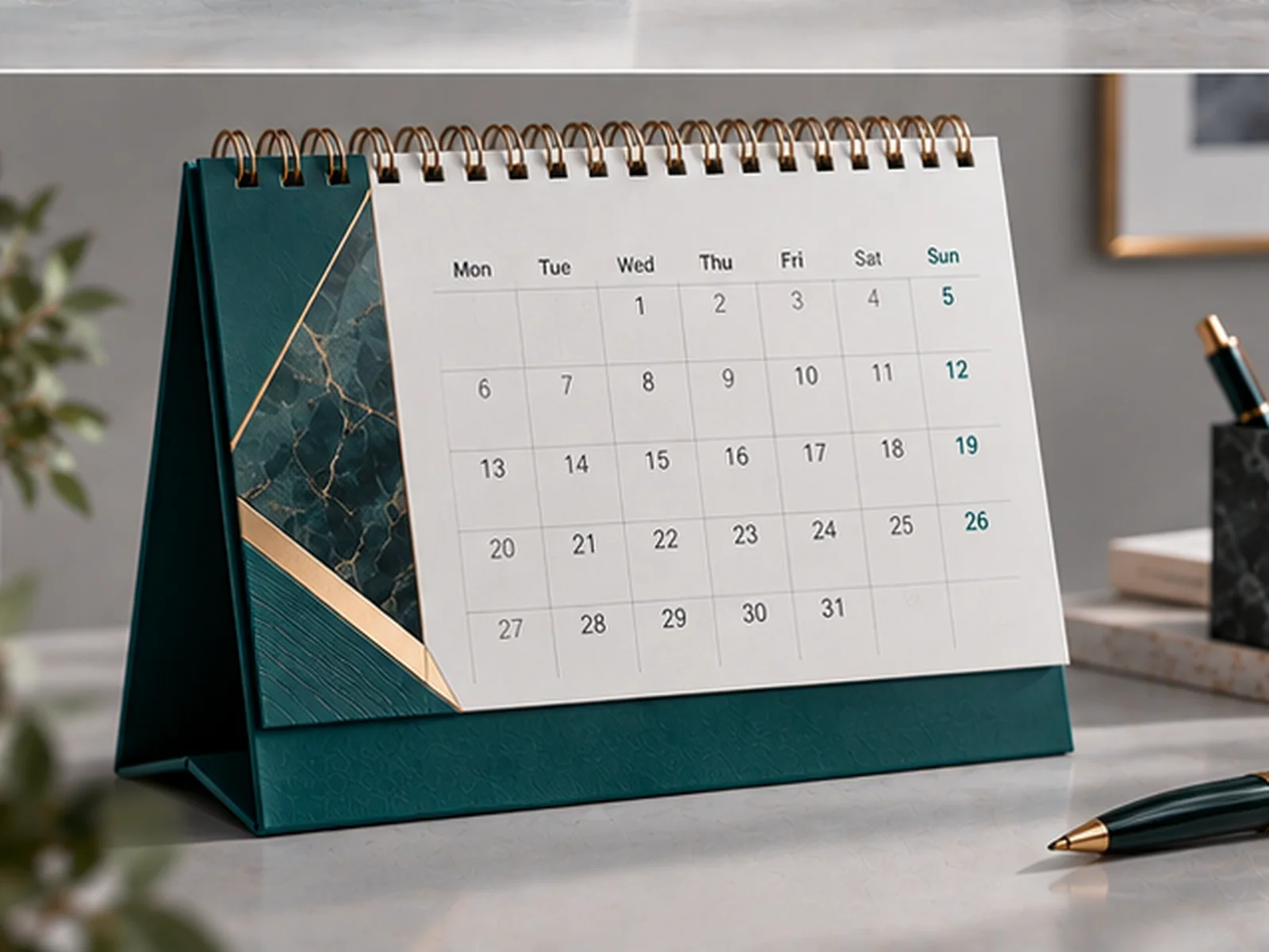 تقویم رومیزی مدیریتی