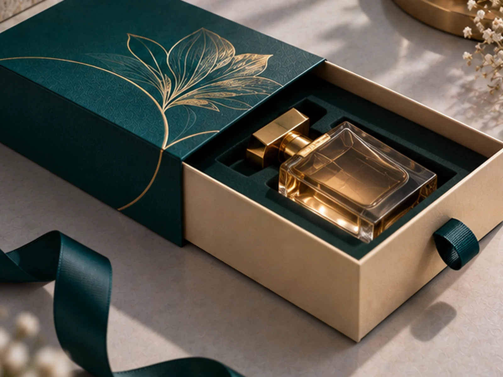 جعبه کشویی عطر و ادکلن