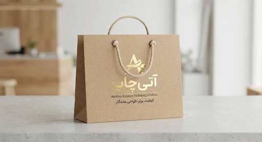 ساک دستی گلاسه و کرافت صادراتی